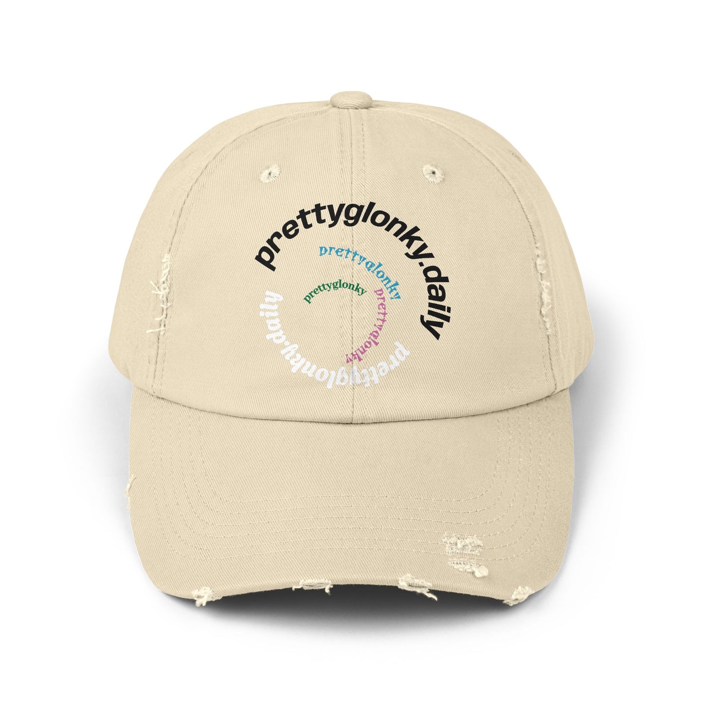 Distressed Cap - Pretty Glonky Design