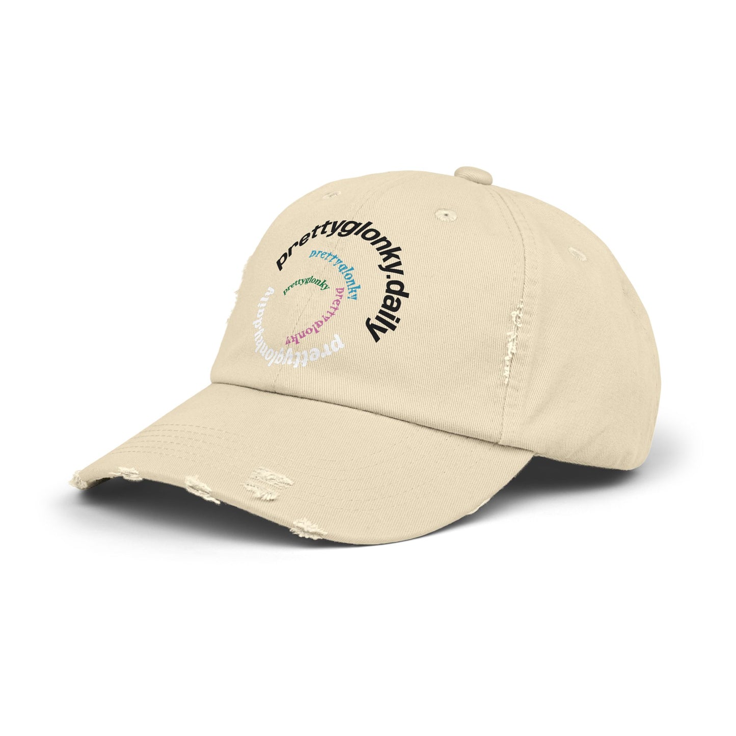 Distressed Cap - Pretty Glonky Design