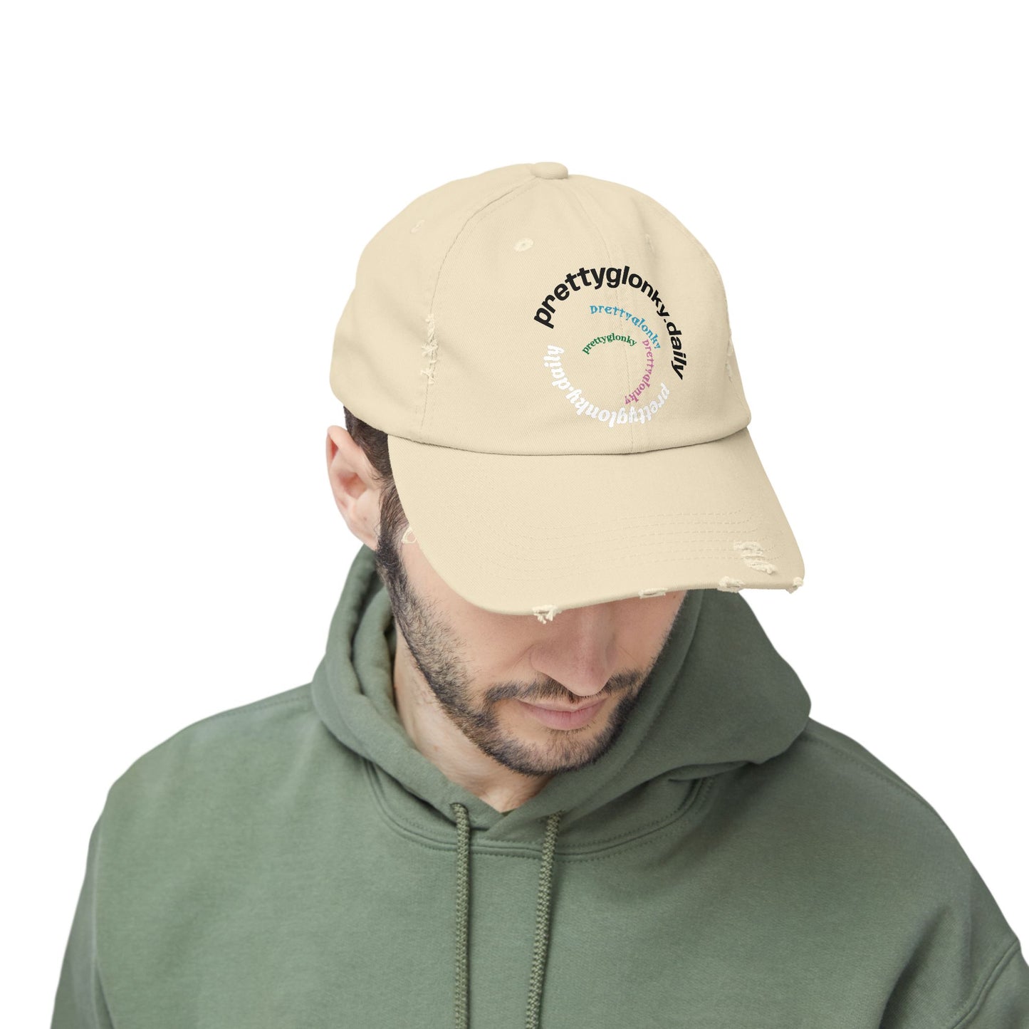 Distressed Cap - Pretty Glonky Design