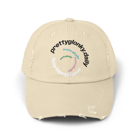 Distressed Cap - Pretty Glonky Design