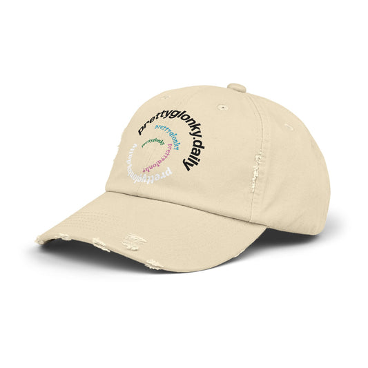 Distressed Cap - Pretty Glonky Design